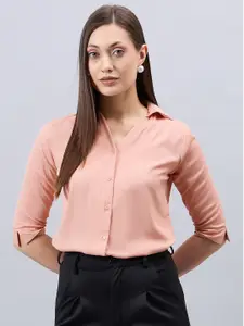 Style Quotient Spread Collar Smart Formal Shirt