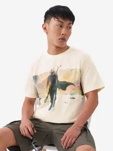 The Souled Store Star Wars Printed Cotton T-shirt