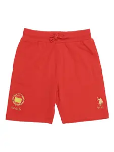 U.S. Polo Assn. Kids Boys Embroidered Shorts