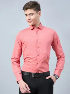 Style Quotient Slim Fit Spread Collar Long Sleeves Cotton Formal Shirt