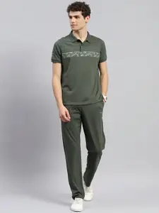 Monte Carlo Polo Collar T-shirt With Trousers Co-Ords