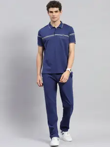Monte Carlo Polo Collar Short Sleeves T-shirt With Trousers