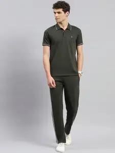 Monte Carlo Polo Collar Short Sleeves T-shirt With Trousers