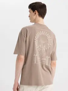 DeFacto Graphic Printed Pure Cotton T-shirt