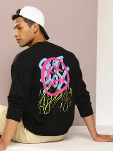 Kook N Keech Pure Cotton Printed Oversized Sweatshirt