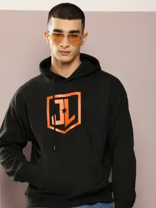 Kook N Keech Pure Cotton Printed Hooded Oversized Sweatshirt