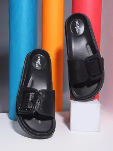 Action Women Buckle Detailed Sliders