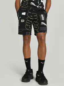 Puma CLASSICS BRAND LOVE Men Printed Cotton Shorts