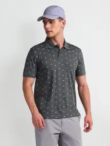 Arrow Sport Men Printed Polo Collar T-shirt