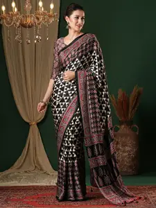 Anouk Pure Crepe Saree