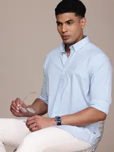 Nautica Classic Fit Button-Down Collar Casual Shirt