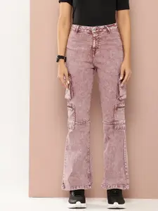 Harvard Women Flared Fit Light Fade Stretchable Jeans