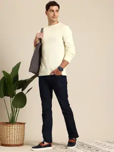 Mast & Harbour Acrylic Round Neck Pullover