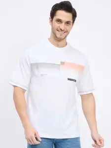 Duke Men Colourblocked Regular Fit T-shirt