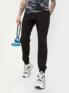 max Men Mid-Rise Joggers Track Pants