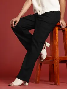 all about you Women Straight Fit High-Rise Stretchable Jeans