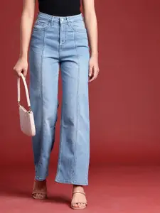 all about you Women Straight Fit Light Fade Stretchable Jeans