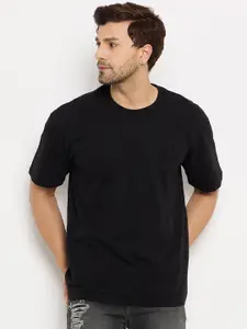 Duke Round Neck Short Sleeves Cotton Oversized T-shirt