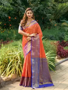 SGF11 Woven Design Zari Art Silk Kanjeevaram Saree