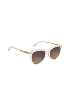 AISLIN Women Aviator Sunglasses with UV Protected Lens ES_13298-84-AS-15059-BRW-OWGL-AV