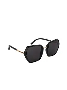 AISLIN Women Wayfarer Sunglasses ES_14519-85-AS-65089-BLK-BKGL-WFOS