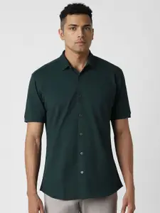 Van Heusen Sport Slim Fit Spread Collar Casual Shirt