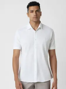Van Heusen Sport Slim Fit Spread Collar Casual Shirt