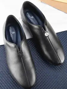MICHAEL ANGELO Men Leather Formal Slip-Ons