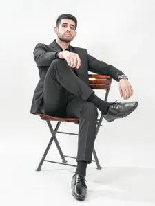 MICHAEL ANGELO Men Leather Formal Derbys Shoes