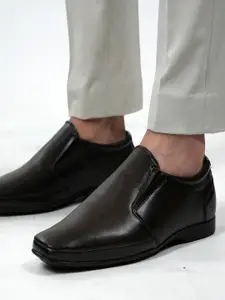 MICHAEL ANGELO Men Leather Formal Slip-Ons