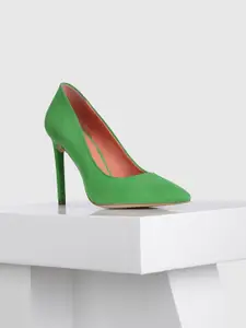 Oroh Madrid Suede Stiletto Heeled Pumps