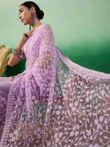 Sangria Embroidered Saree
