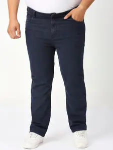 ZUSH Men Plus Size Comfort Stretchable Mid-Rise Jeans