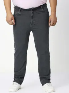 ZUSH Men Plus Size Comfort Stretchable Mid-Rise Jeans