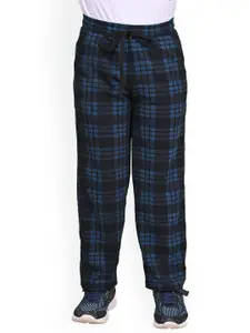 BAESD Boys Checked Mid Rise Dry Fit Track Pants