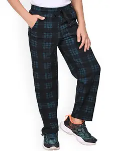 BAESD Boys Pack Of 2 Checked Dry-Fit Track Pants