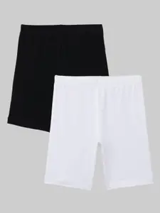 Charm n Cherish Pack of 2 Girls Sports Shorts