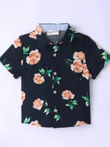 CrayonFlakes Boys Floral Printed Casual Shirt