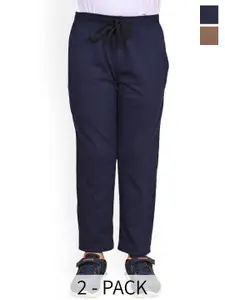 BAESD Boys Pack Of 2 Pure Cotton Track Pant