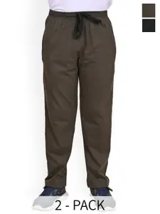 BAESD Boys Pack Of 2 Pure Cotton Track Pants