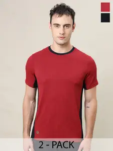 Technosport Pack Of 2 Antimicrobial & Anti Odour Sports T-Shirts