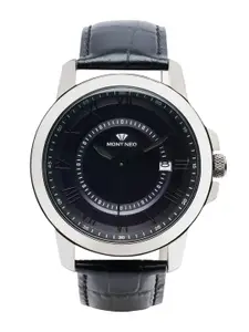 MONT NEO Men Leather Straps Analogue Watch 8002E-L8816