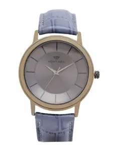 MONT NEO Men Leather Straps Analogue Watch 8003T-L8815