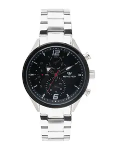 MONT NEO Men Stainless Steel Bracelet Style Straps Analogue Watch 7012C-M1404