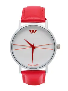 MONT NEO Men Leather Straps Analogue Watch 8005T-L1112