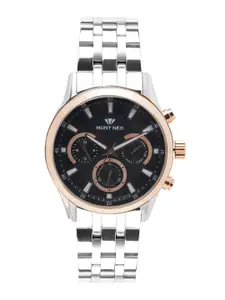 MONT NEO Men Dial & Stainless Steel Bracelet Style Straps Analogue Watch 7008C-M1304