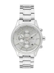 MONT NEO Men Embellished Dial & Stainless Steel Analogue Watch 1020C-M1103