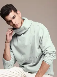 WROGN Turtle Neck Pullover Sweatshirt