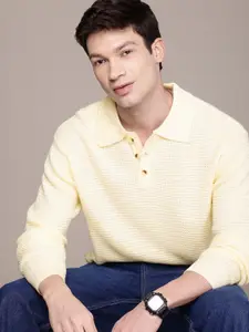 WROGN Self Design Comfort Fit Pullover