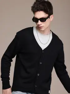 WROGN V-Neck Comfort Fit Cardigan